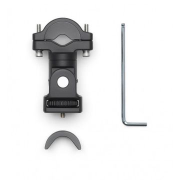 DJI Osmo motocikla smagā stiprinājuma montāža