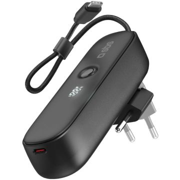 SBS akumulators PD20 5000mAh, melns