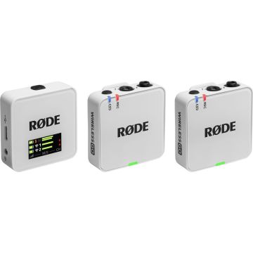 Rode bezvadu mikrofons Wireless GO Gen 3, balts