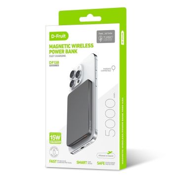D-Fruit Barošanas Banka 5000mAh Bezvadu DF138