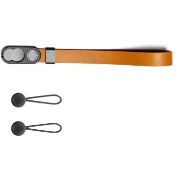 Peak Design plaukstas siksna Cuff āda, dzintars