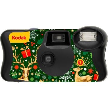 Kodak vienreizējās lietošanas kamera Fun Saver Flash 39 Ziemassvētku izdevums