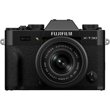 Fujifilm X-T30 III + 13-33mm, melns