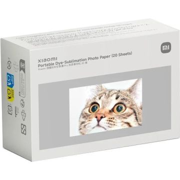 Xiaomi pārnēsājams fotogrāfijas papīrs 20 lapas