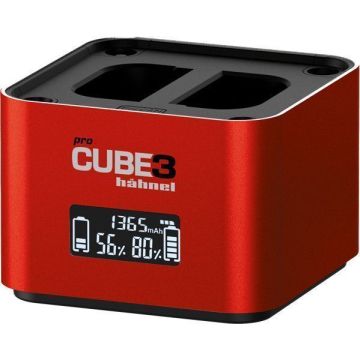 Hähnel ProCube 3 Twin dubultais lādētājs paredzēts Canon