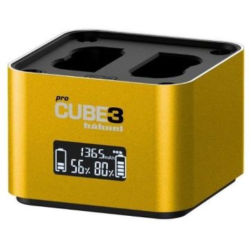 Hähnel ProCube 3 Twin dubultais lādētājs paredzēts Nikon