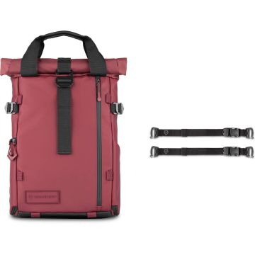 Wandrd PRVKE 15L V4 mugursoma Rhone Burgundy