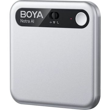 Boya Notra AI Note Taker, sudraba