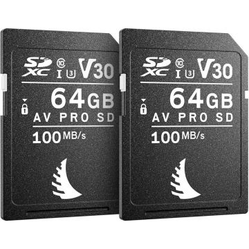 Angelbird atmiņas karte SDXC 64GB AV Pro V30 Match Pack priekš Fujifilm