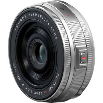 Fujifilm Fujinon XF 23mm f/2.8 R WR objektīvs sudrabs