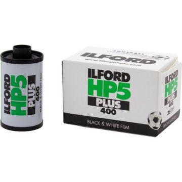 Ilford HP5 Plus melnbaltā foto filma 400/36 Football Edition