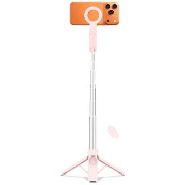 Tech-Protect selfie stick-tripod L11S, pink