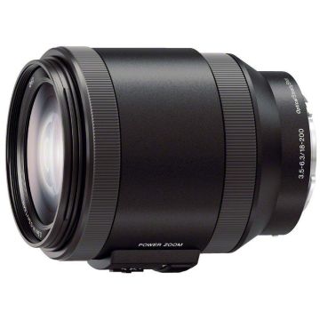 Sony E 18-200mm f/3.5-6.3 OSS Power Zoom objektīvs