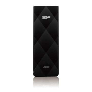 Silicon Power USB zibnis 32GB Blaze B20 USB 3.2, melns