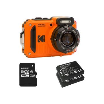 Kodak PixPro WPZ2 Bundle, orange