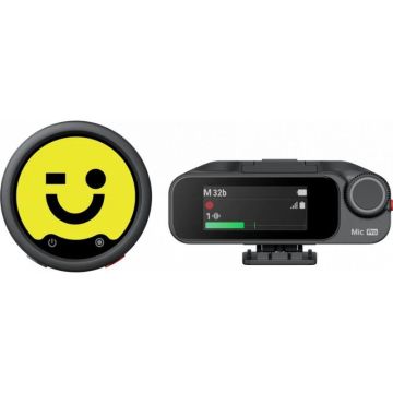 Insta360 Mic Pro (1TX + 1RX) mikrofons, melns