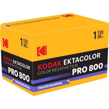 Eastman Kodak Ektacolor Pro 800 krāsu foto filma 135-36 kadri