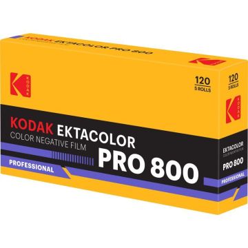 Eastman Kodak Ektacolor Pro 800 foto filma 120- 5R
