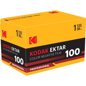 Eastman Kodak Ektar 100 krāsu negatīvā foto filma 135-36 kadri