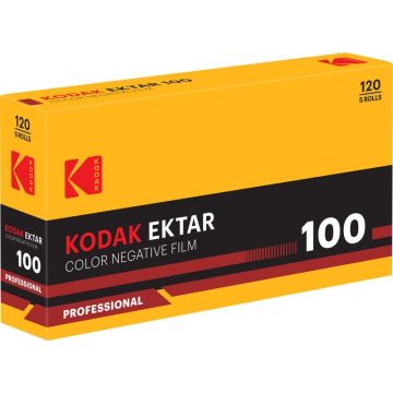Eastman Kodak Ektar 100 krāsu negatīvā foto filma 120 5-R