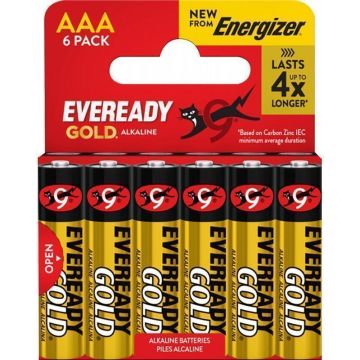 Energizer battery Eveready Gold AAA/LR03 DHP6
