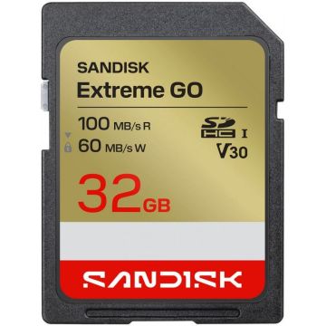 SanDisk Extreme GO SDHC memory card 32GB UHS-I