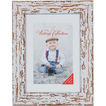 Fotogrāfiju rāmis Malta 15x21, balts (VF2527)