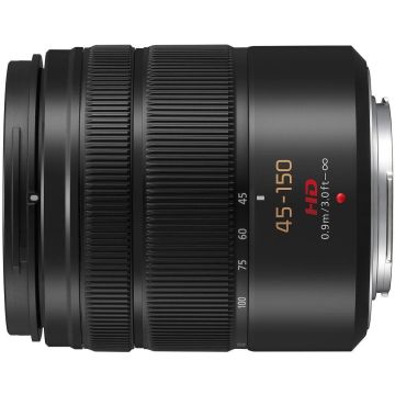 Panasonic Lumix G Vario 45-150mm f/4.0-5.6 ASPH Mega O.I.S. objektīvs m43 micro four thirds kamerām