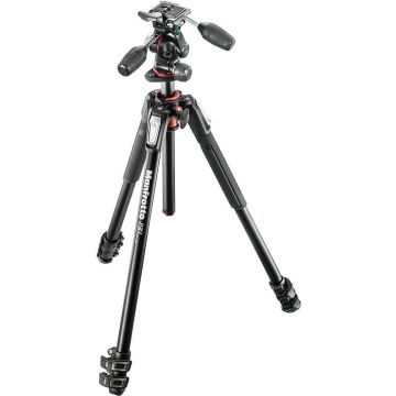 Manfrotto MK190XPRO3-3W 3D galvas un statīva komplekts