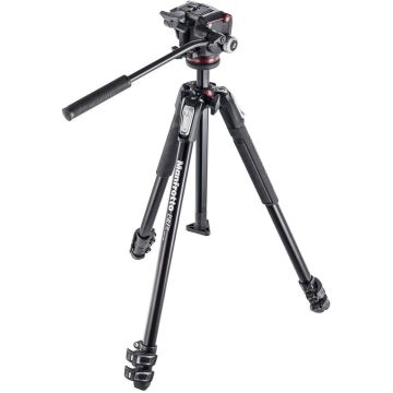 Manfrotto statīvs MT190X3 ar galvu MHXPRO-2W MK190X3-2W