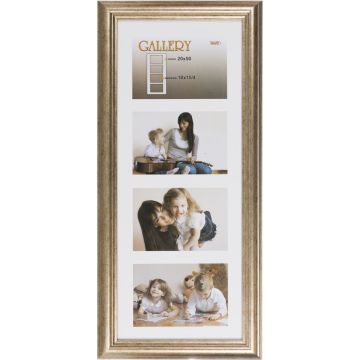 Fotogrāfiju rāmis Ema Gallery 20x50/4/10x15, bronza (VF3968)