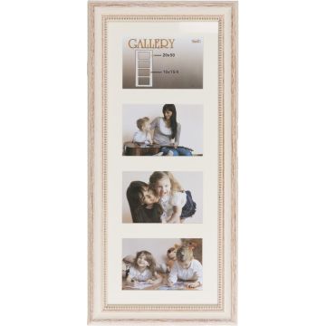 Foto rāmis Verona Gallery 20x50/4/10x15 (VF2506), bēšs