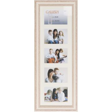 Fotogrāfiju rāmis Verona Gallery 20x60/5/10x15 (VF2506), smilškrāsas