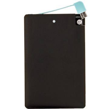 Omega Power Bank 2000mAh, melns (OMPB20CCBM)