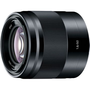 Sony E 50mm f/1.8 OSS, melns