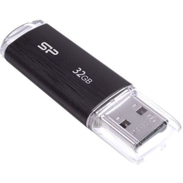 Silicon Power Datu Nesējs 32GB Ultima U02, Melns