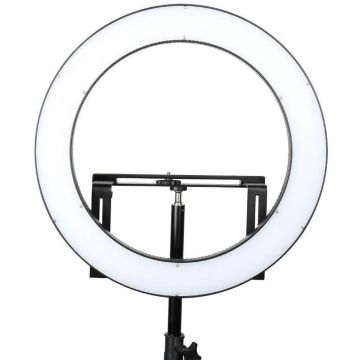 Falcon Eyes Divkrāsu LED Gredzena Lampa Regulējama Spilgtums DVR-512DVC uz 230V