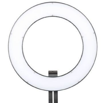 Falcon Eyes Divkrāsu LED Gredzena Lampa Regulējama DVR-384DVC uz 230V