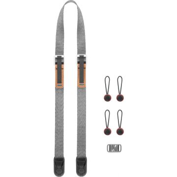 Peak Design kameras siksniņa Leash, pelēka