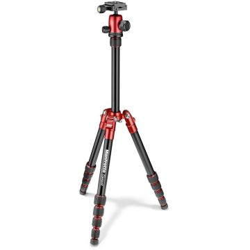 Manfrotto Statīvs Element Traveller Mazs sarkans MKELES5RD-BH
