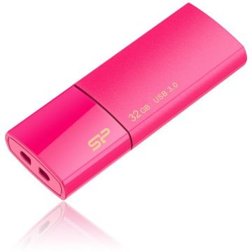 Silicon Power zibatmiņa 32GB Blaze B05 USB 3.0, rozā