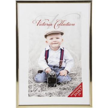 Fotogrāfijas rāmis Alumīnijs 21x30, zelts