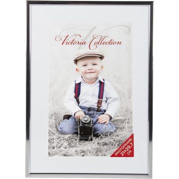 Fotogrāfiju rāmis Alumīnijs 21x29,7cm (A4), sudrabs