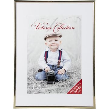 Foto rāmis Alumīnijs 30x40, zelts