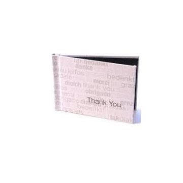 Peleman MyBook Collection 10x15cm fotogrāmata, skavu montāža, "Thank You"