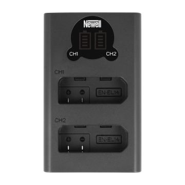 Newell DL-USB-C Dubultais Lādētājs Paredzēts EN-EL14