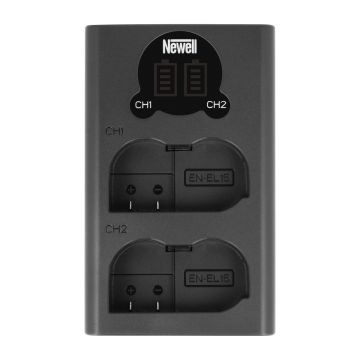 Newell DL-USB-C Dubultais Lādētājs Paredzēts EN-EL15