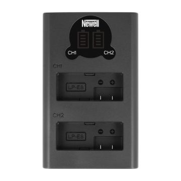 Newell DL-USB-C Dubultais Lādētājs Paredzēts LP-E8