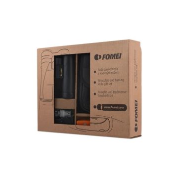 Fomei 10x42 FOREMAN + Mikov hunting knife incl. sheath, gift pack