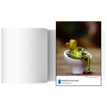 Fomei Label Matte 160 foto papīrs 127mm x 65m, 4 ruļļi